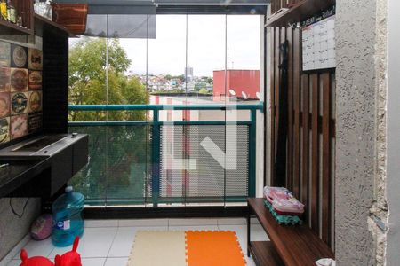 Varanda de apartamento à venda com 2 quartos, 48m² em Altos de Vila Prudente, São Paulo