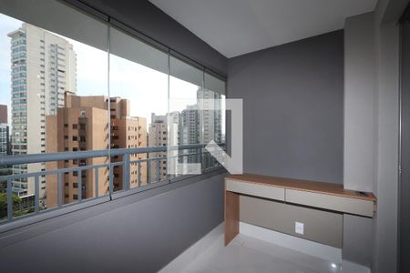 Varanda de kitnet/studio à venda com 1 quarto, 29m² em Chácara Klabin, São Paulo