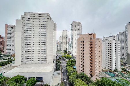 Vista da Varanda de kitnet/studio à venda com 1 quarto, 29m² em Chácara Klabin, São Paulo