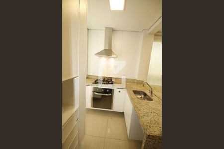 Cozinha de apartamento para alugar com 1 quarto, 65m² em Vila da Serra, Nova Lima