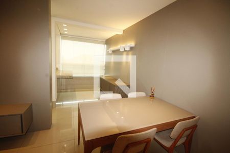 sala de apartamento para alugar com 1 quarto, 65m² em Vila da Serra, Nova Lima