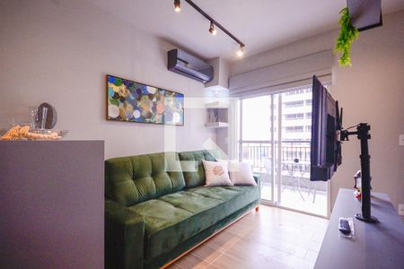 Sala/Cozinha  de apartamento à venda com 1 quarto, 33m² em Vila Nair, São Paulo