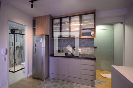 Sala/Cozinha  de apartamento à venda com 1 quarto, 33m² em Vila Nair, São Paulo