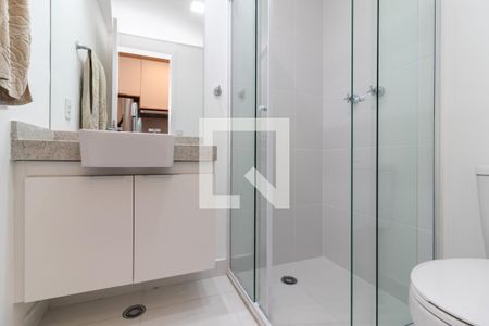 Banheiro de apartamento à venda com 1 quarto, 29m² em Parada Inglesa, São Paulo