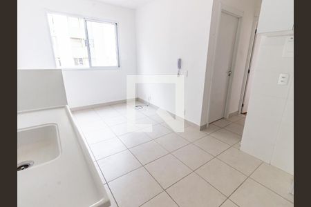 Sala/Cozinha de apartamento para alugar com 2 quartos, 34m² em Alto da Mooca, São Paulo