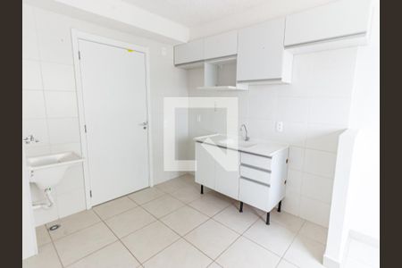 Sala/Cozinha de apartamento para alugar com 2 quartos, 34m² em Alto da Mooca, São Paulo