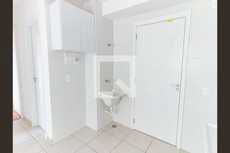 Sala/Cozinha de apartamento para alugar com 2 quartos, 34m² em Alto da Mooca, São Paulo