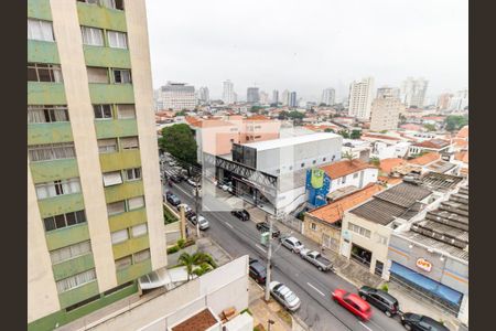 Sala/Cozinha - Vista de apartamento para alugar com 2 quartos, 34m² em Alto da Mooca, São Paulo