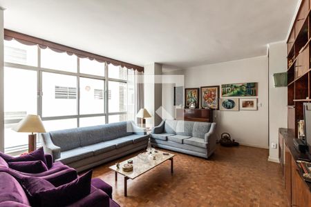 Sala de apartamento à venda com 4 quartos, 314m² em Santa Cecilia, São Paulo