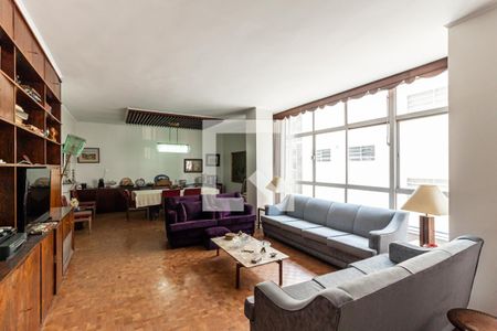 Sala de apartamento à venda com 4 quartos, 314m² em Santa Cecilia, São Paulo