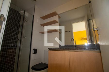 Banheiro de apartamento para alugar com 1 quarto, 42m² em Santo Amaro, São Paulo