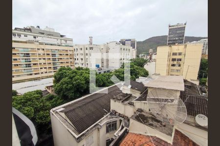 Vista da Sala de apartamento à venda com 3 quartos, 120m² em Botafogo, Rio de Janeiro