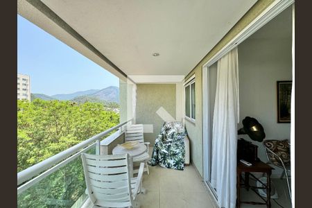 Varanda de apartamento para alugar com 2 quartos, 72m² em Barra da Tijuca, Rio de Janeiro