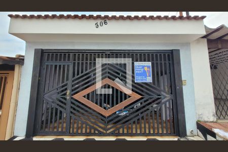 Fachada de casa à venda com 3 quartos, 203m² em Jardim Cambui, Santo André