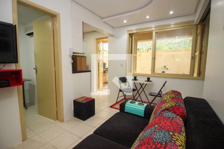 Sala de apartamento para alugar com 1 quarto, 30m² em Santa Tereza, Porto Alegre