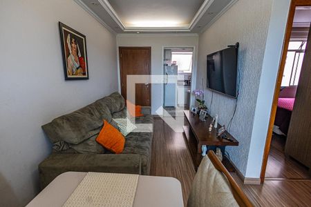 Sala de apartamento à venda com 2 quartos, 60m² em Dona Clara, Belo Horizonte