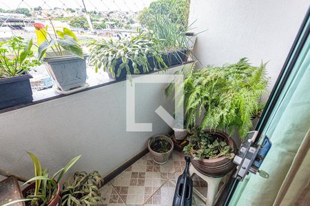 Varanda de apartamento à venda com 2 quartos, 60m² em Dona Clara, Belo Horizonte