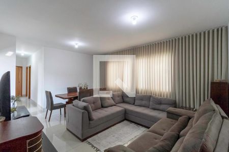 Sala de apartamento à venda com 3 quartos, 103m² em Cabral, Contagem