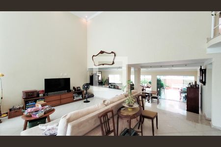 Sala de casa de condomínio à venda com 4 quartos, 492m² em Bairro das Palmeiras, Campinas