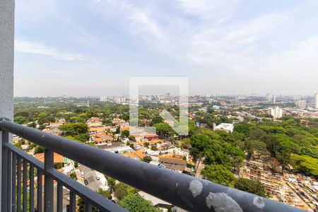 Vista da Sacada de apartamento à venda com 1 quarto, 39m² em Boaçava, São Paulo