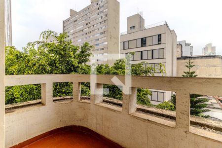 Varanda do Quarto 1 de apartamento para alugar com 3 quartos, 115m² em Higienópolis, São Paulo