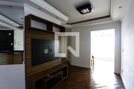 Sala de apartamento à venda com 3 quartos, 68m² em Vila Sonia do Taboao, Taboão da Serra