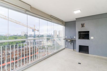 Varanda Gourmet de apartamento à venda com 3 quartos, 85m² em Santo Amaro, São Paulo