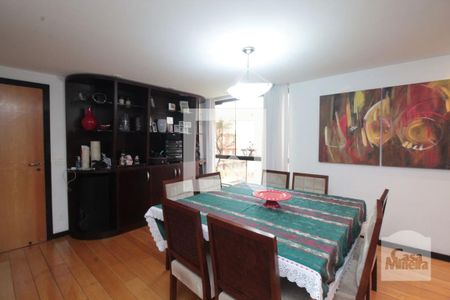 Sala de Jantar de apartamento à venda com 4 quartos, 190m² em Serra, Belo Horizonte