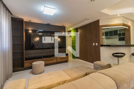 Sala de apartamento para alugar com 2 quartos, 130m² em Kobrasol, São José