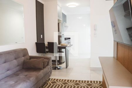 Sala/Cozinha de apartamento à venda com 2 quartos, 40m² em Jardim Centenário, São Paulo