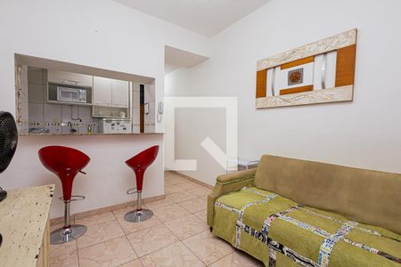 Sala de apartamento à venda com 1 quarto, 32m² em Bela Vista, São Paulo