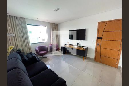 Sala de apartamento à venda com 4 quartos, 187m² em Eldorado, Contagem