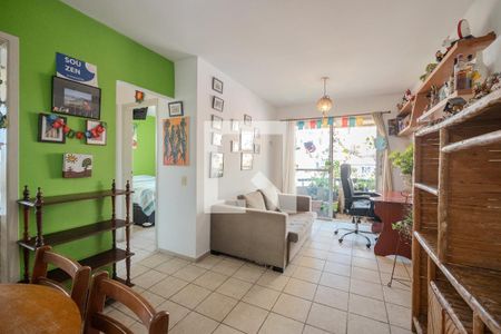 Sala de apartamento para alugar com 1 quarto, 42m² em Bela Vista, São Paulo