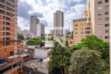 Sala - VIsta de apartamento à venda com 2 quartos, 54m² em Sumaré, São Paulo