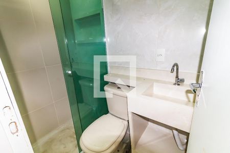 Banheiro da Suíte de apartamento para alugar com 2 quartos, 60m² em Parque Residencial da Lapa, São Paulo