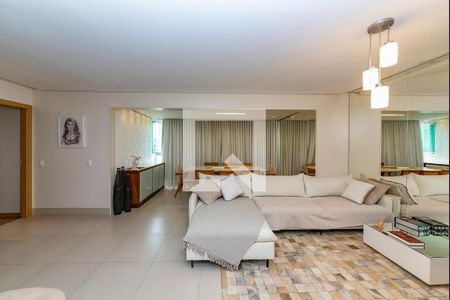 Sala de apartamento à venda com 4 quartos, 108m² em Estoril, Belo Horizonte