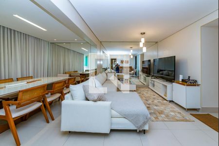 Sala de apartamento à venda com 4 quartos, 108m² em Estoril, Belo Horizonte