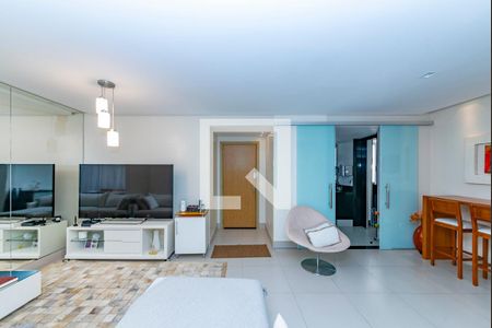 Sala de apartamento à venda com 4 quartos, 108m² em Estoril, Belo Horizonte