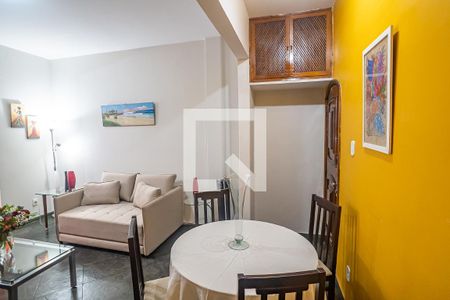 Sala de apartamento para alugar com 1 quarto, 42m² em Flamengo, Rio de Janeiro