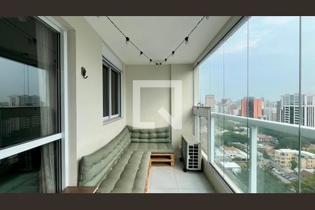 Varanda de apartamento à venda com 2 quartos, 59m² em Jardim Paulistano, São Paulo