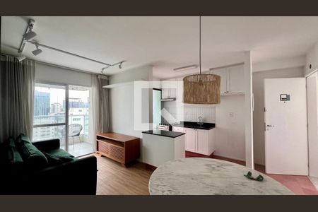 Sala de apartamento à venda com 2 quartos, 59m² em Jardim Paulistano, São Paulo