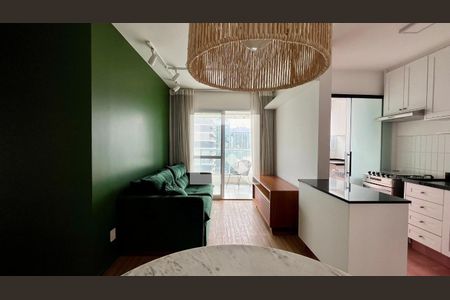 Sala de apartamento à venda com 2 quartos, 59m² em Jardim Paulistano, São Paulo