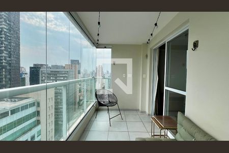 Varanda de apartamento à venda com 2 quartos, 59m² em Jardim Paulistano, São Paulo