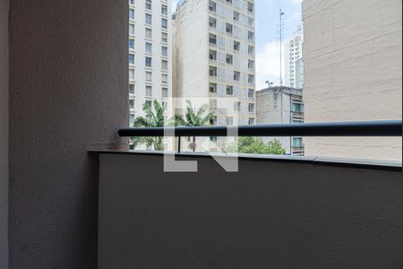 Varanda da Sala de apartamento para alugar com 2 quartos, 54m² em Consolação, São Paulo