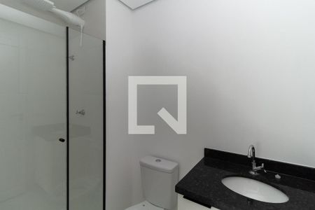 Banheiro da Suíte de apartamento para alugar com 1 quarto, 43m² em Jardim Angela (zona Leste), São Paulo