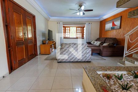 Sala de casa de condomínio para alugar com 5 quartos, 404m² em Jardim Esplendor, Indaiatuba