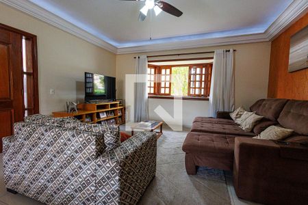 Sala de casa de condomínio para alugar com 5 quartos, 404m² em Jardim Esplendor, Indaiatuba