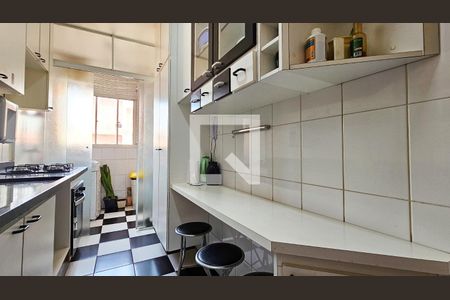 Cozinha de apartamento à venda com 3 quartos, 75m² em Jardim Ubirajara, São Paulo