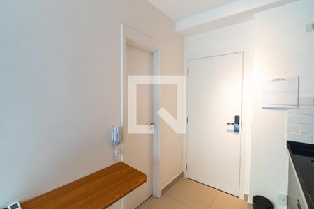 Cozinha de kitnet/studio para alugar com 1 quarto, 19m² em Vila Clementino, São Paulo