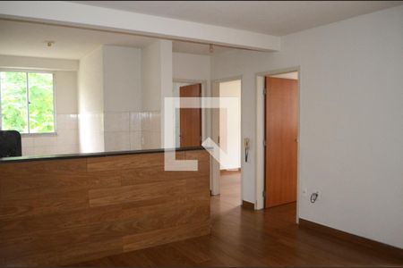 Sala de apartamento para alugar com 2 quartos, 55m² em Paulo Vi, Belo Horizonte